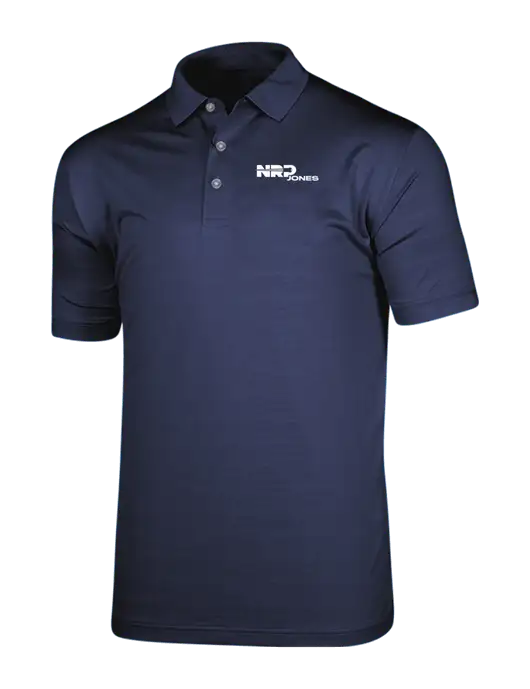 Callaway Vibrant Navy Ventilated Polo w/NRP Jones Logo