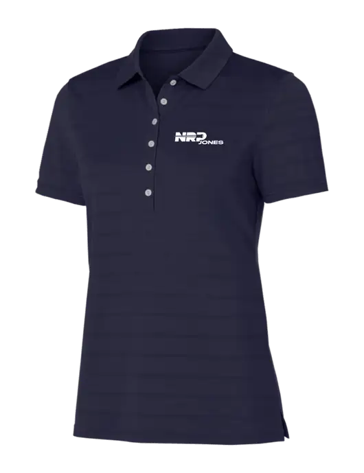 Callaway Womens Navy Ventilated Polo w/NRP Jones Logo