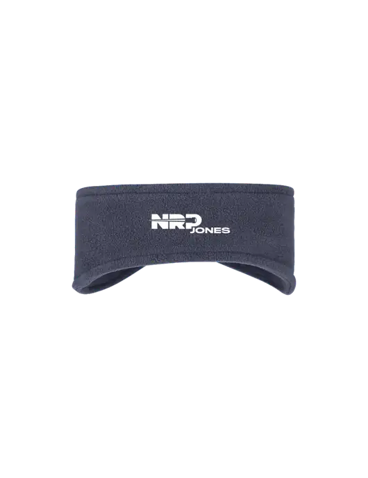 Navy Stretch Fleece Headband w/NRP Jones Logo