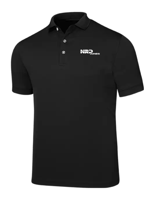 Callaway Ottoman Black Polo w/NRP Jones Logo