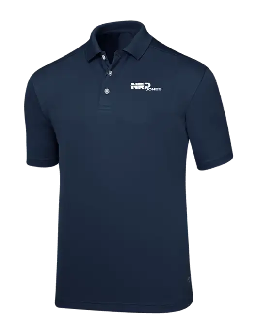 Callaway Core Navy Performance Polo w/NRP Jones Logo