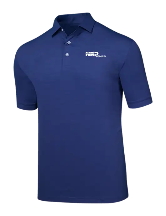 Callaway Navy Fashion Tonal Polo w/NRP Jones Logo