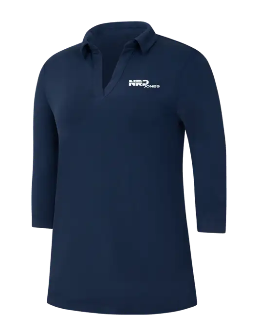 Navy Womens Luxe Knit Tunic w/NRP Jones Logo
