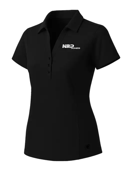 OGIO Womens Blacktop ONYX Polo w/NRP Jones Logo