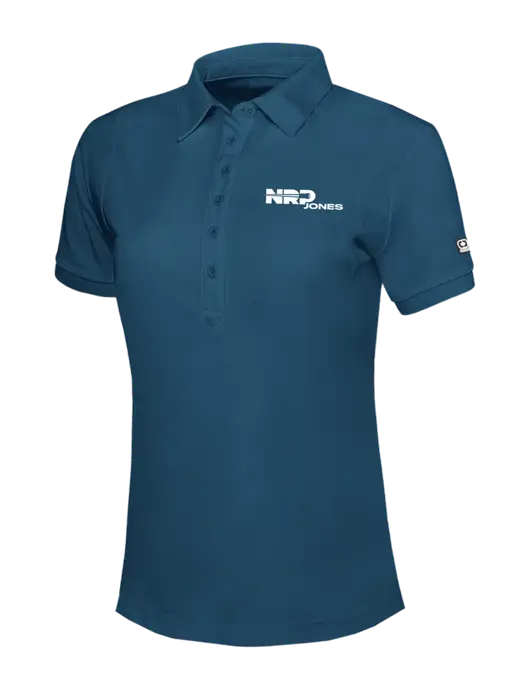 OGIO Womens Light Navy Jewel Polo w/NRP Jones Logo