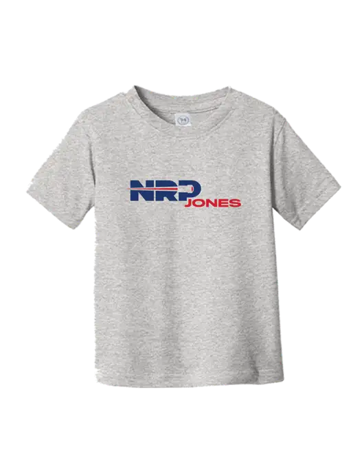 Rabbit Skins Light Grey Heather Toddler Fine Jersey Tee w/NRP Jones Logo