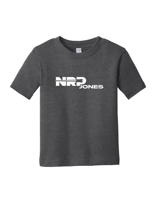 Rabbit Skins Vintage Smoke Toddler Fine Jersey Tee w/NRP Jones Logo