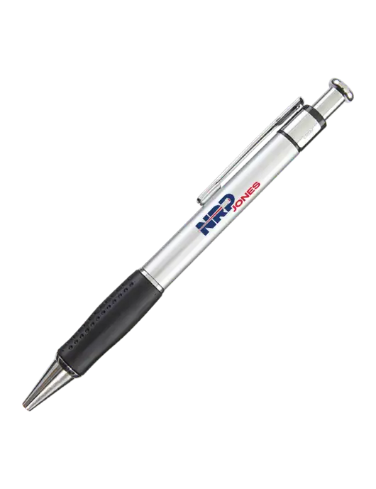 Malta Silver Pen - Black Ink w/NRP Jones Logo