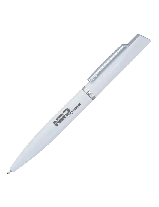 Santos White Pen - Black Ink w/NRP Jones Logo