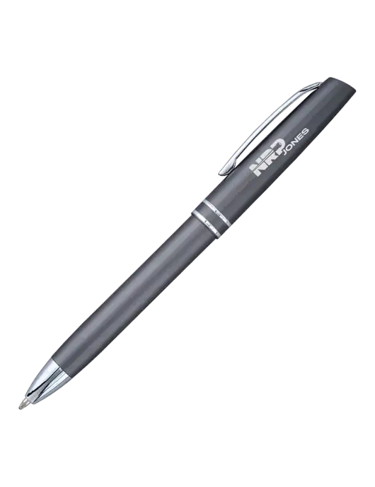 Gunmetal Anguilla Black Ink Pen w/NRP Jones Logo