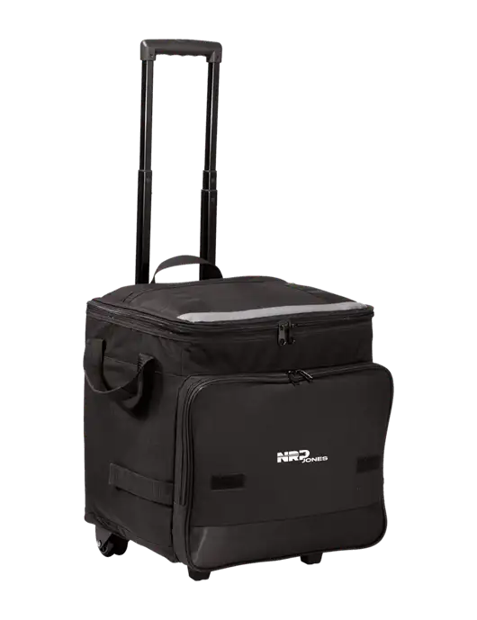 Black Rolling Cooler w/NRP Jones Logo