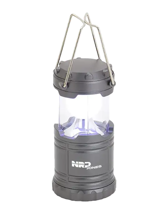 Gunmetal Mini Retro Lantern w/NRP Jones Logo