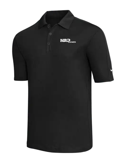 Nike Black Tech Sport Dri-FIT Polo w/NRP Jones Logo