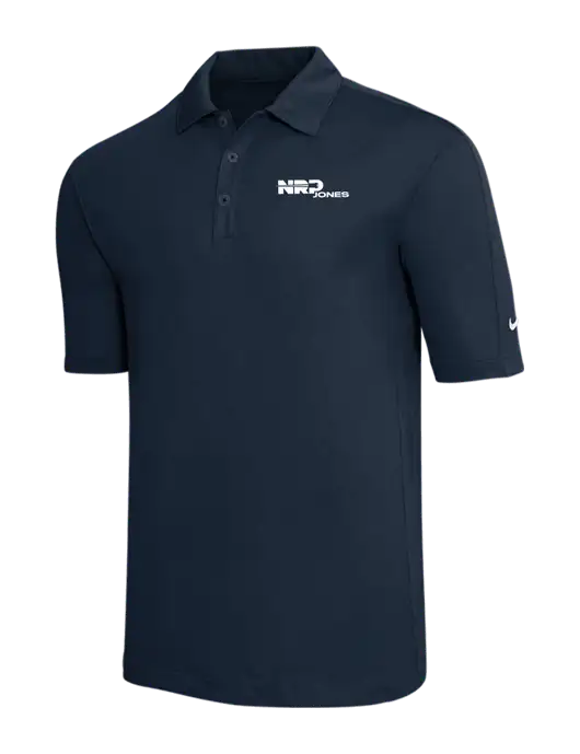 Nike Navy Tech Sport Dri-FIT Polo w/NRP Jones Logo