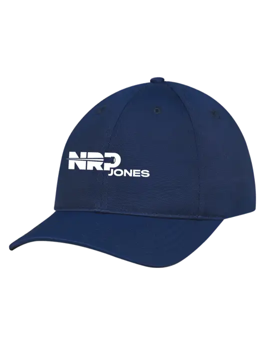 Navy Nylon Twill Performance Cap w/NRP Jones Logo