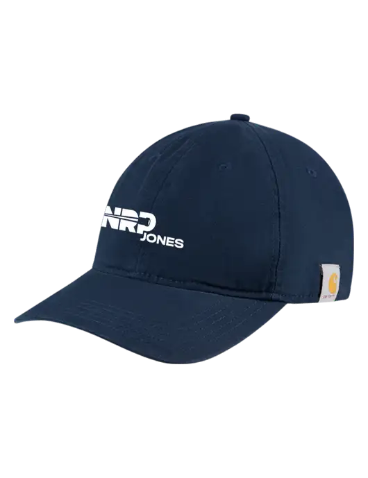 Carhartt Navy Cotton Canvas Cap w/NRP Jones Logo