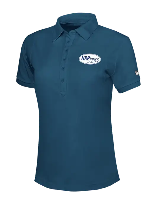 OGIO Womens Light Navy Jewel Polo w/NRP Jones Retro Logo