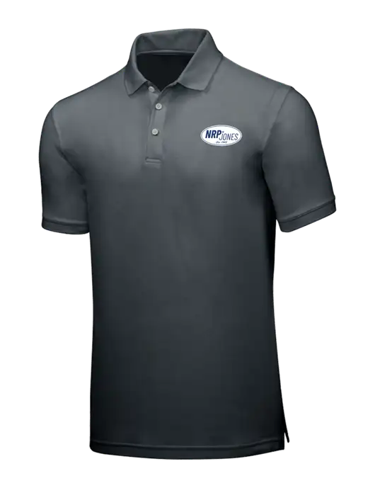 Dark Grey Core Classic Pique w/NRP Jones Retro Logo