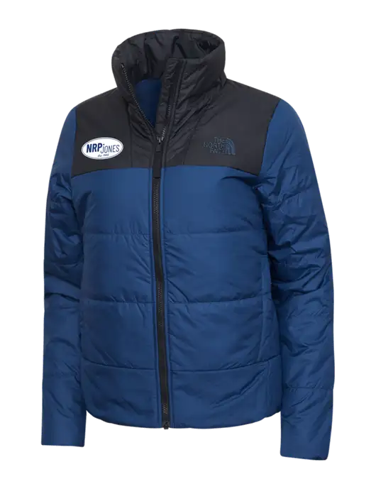 North Face Womens Navy Everyday Insulated Jacket w/NRP Jones Retro Logo