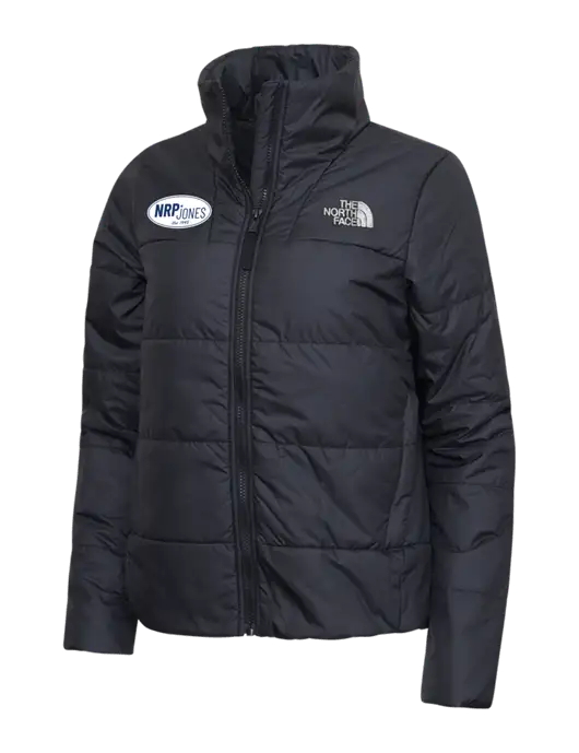 North Face Womens Black Everyday Insulated Jacket w/NRP Jones Retro Logo